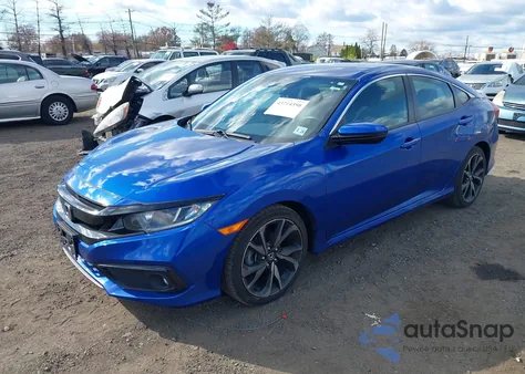 2021 Honda Civic Sport from USA, damaged, VIN 2HGFC2F84MH547558